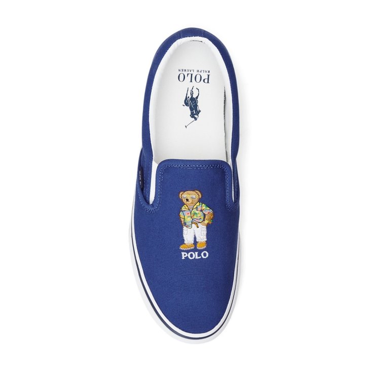 POLO RALPH LAUREN KEATON POLO BEAR SLIP ON SNEAKERS
