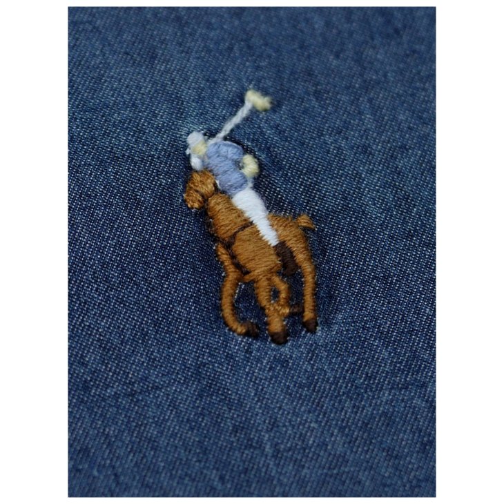 POLO RALPH LAUREN CUSTOM FIT DENIM SHIRT