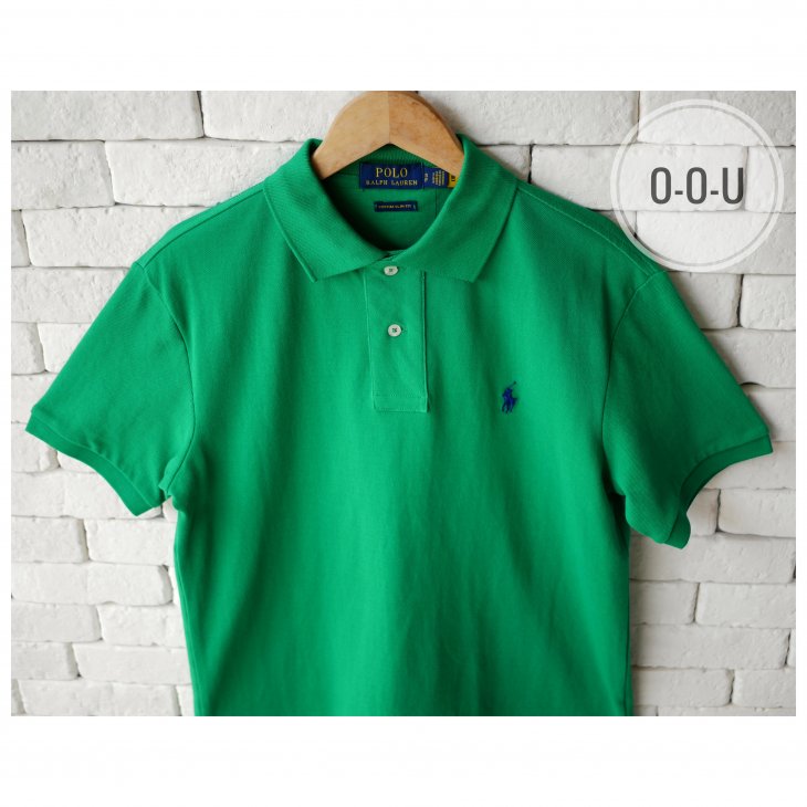 POLO RALPH LAUREN CUSTOM SLIM FIT POLO SHIRT