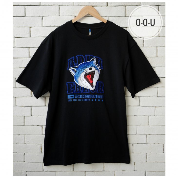 MAISON KITSUNÉ X ADER ERROR YAWN FOX T-SHIRT