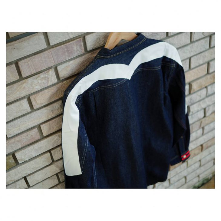EVISU Daicock Backprint Denim Shirt