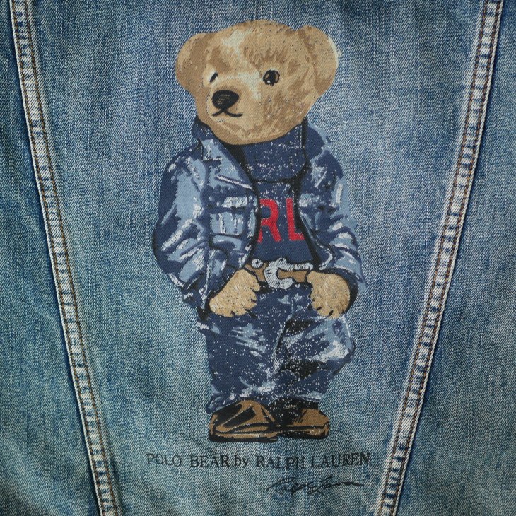 POLO RALPH LAUREN POLO BEAR TRUCKER JACKET