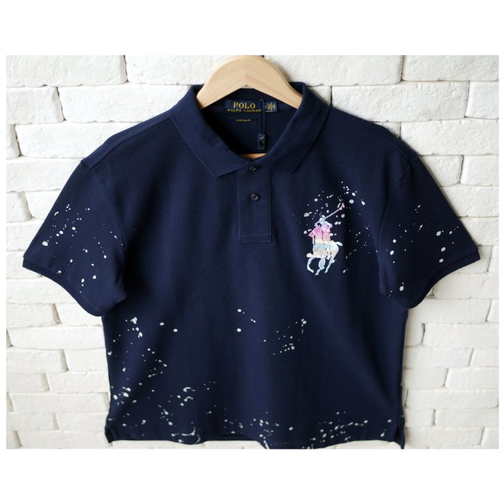 POLO RALPH LAUREN CUSTOM FIT BIG PONY POLO SHIRT