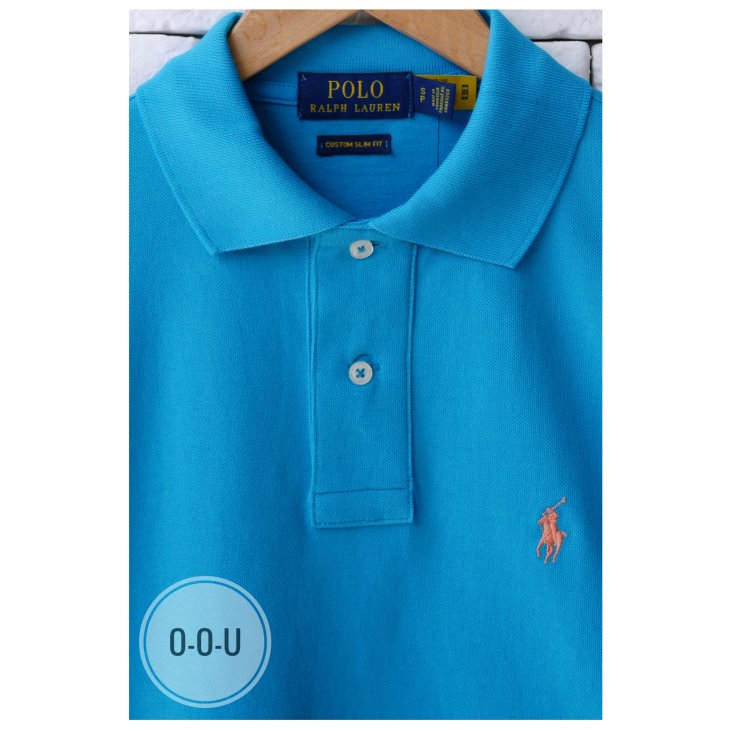 POLO RALPH LAUREN CUSTOM SLIM FIT POLO SHIRT