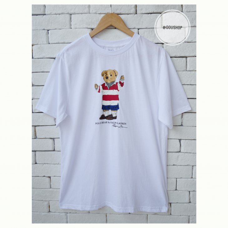 POLO RALPH LAUREN BEAR BOYS COTTON T-SHIRT