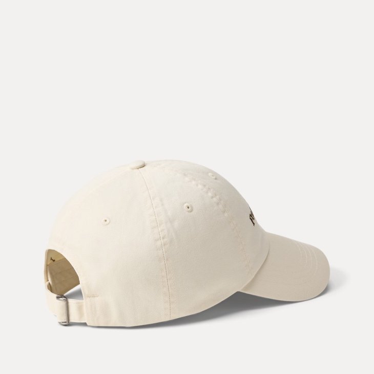 POLO RALPH LAUREN COTTON TWILL BALL CAP