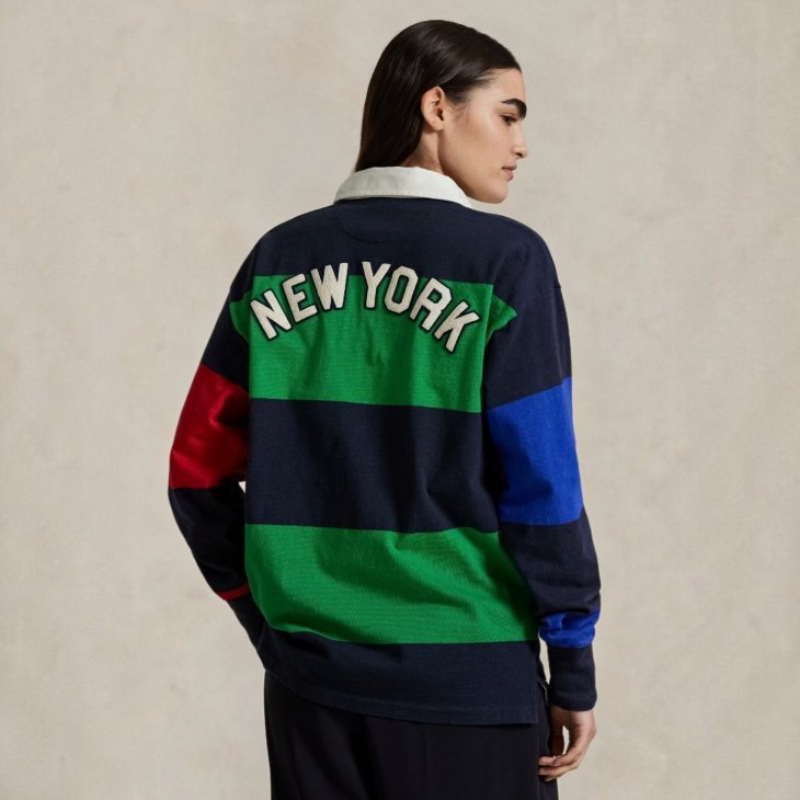 POLO RALPH LAUREN X MLB YANKEES RUGBY SHIRT