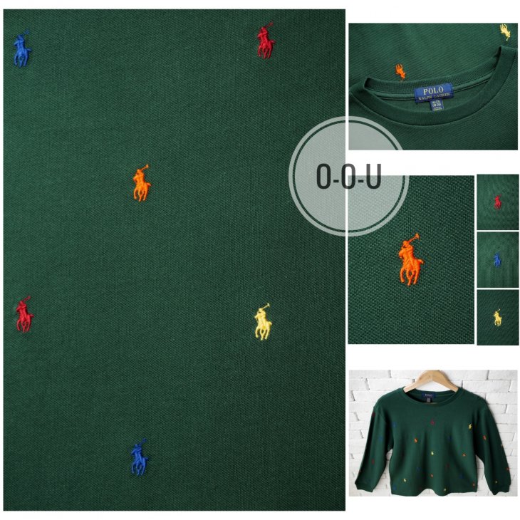 POLO RALPH LAUREN BOYS POLO PONY COTTON MESH LONG-SLEEVE TEE