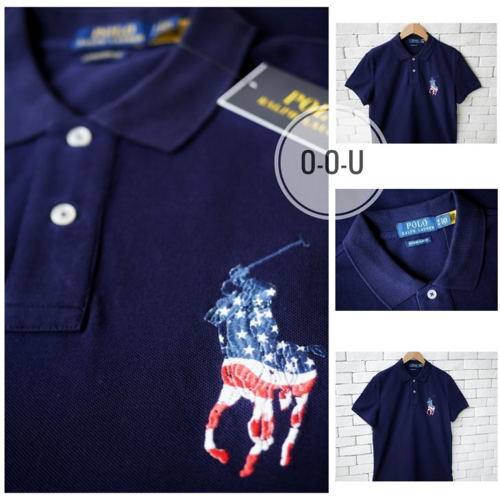 POLO RALPH LAUREN CUSTOM SLIM FIT BIG PONY POLO SHIRT