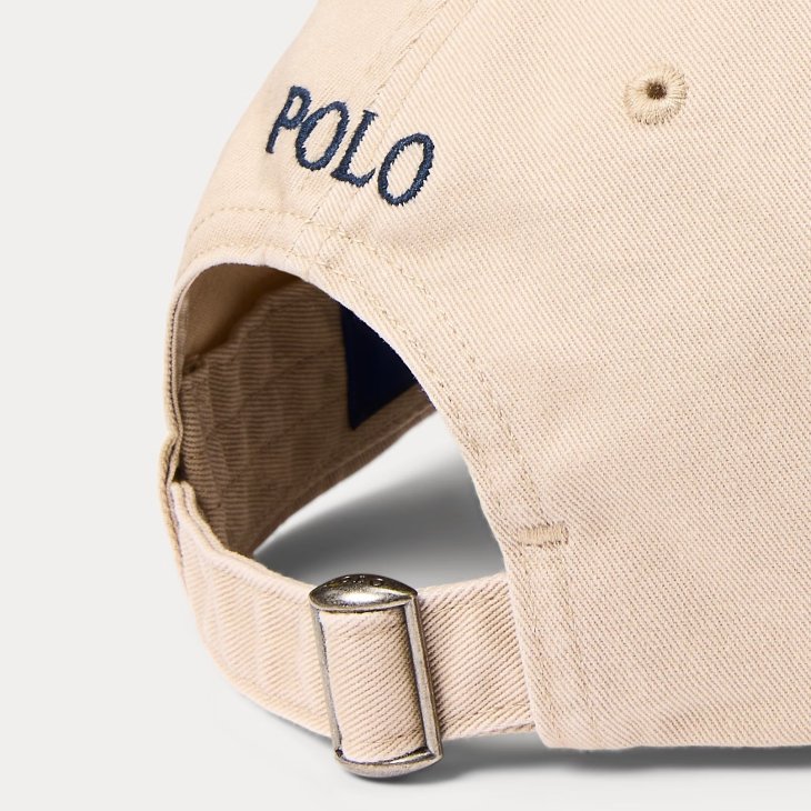 POLO RALPH LAUREN COTTON CHINO BALL CAP
