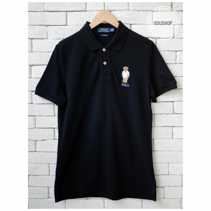 POLO RALPH LAUREN CUSTOM FIT BEAR POLO SHIRT