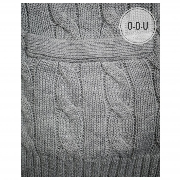 POLO RALPH LAUREN CABLE-KNIT COTTON CARDIGAN
