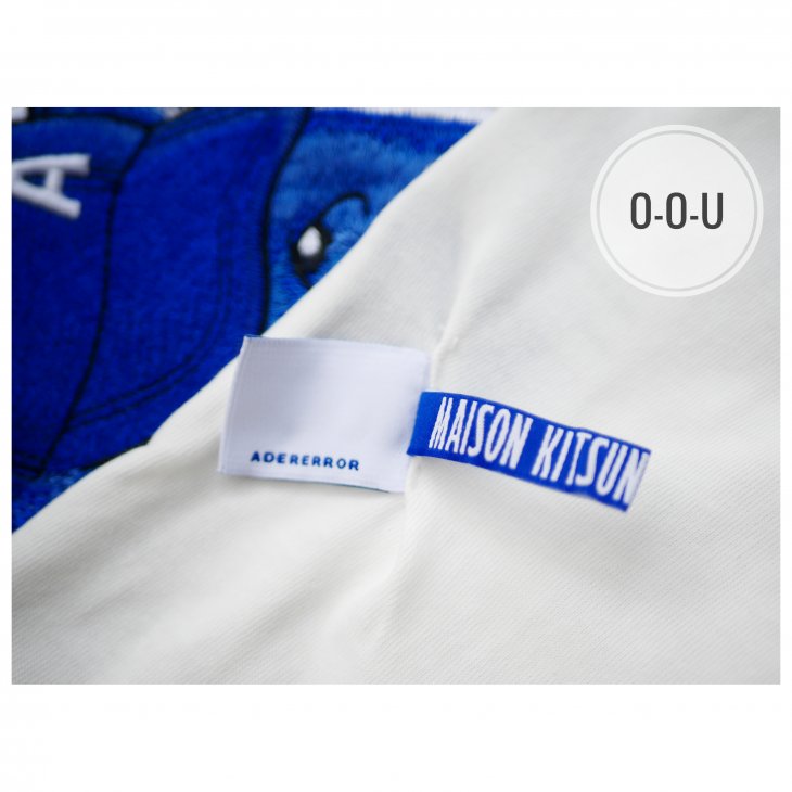 MAISON KITSUNÉ X ADER ERROR THE BLUEST FOX T-SHIRT