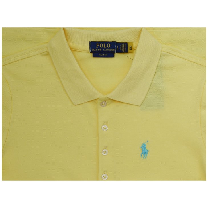 POLO RALPH LAUREN WOMEN SLIM FIT STRETCH POLO SHIRT