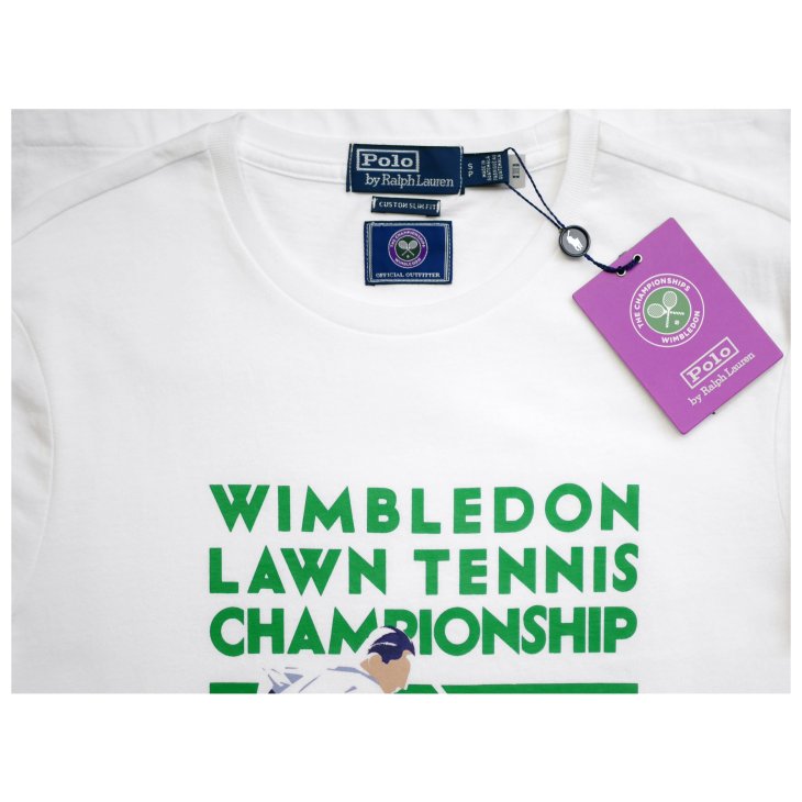 POLO RALPH LAUREN X WIMBLEDON TENNIS PLAYER T-SHIRT