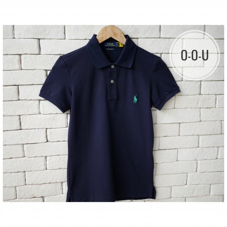 POLO RALPH LAUREN WOMEN CUSTOM SLIM FIT POLO SHIRT