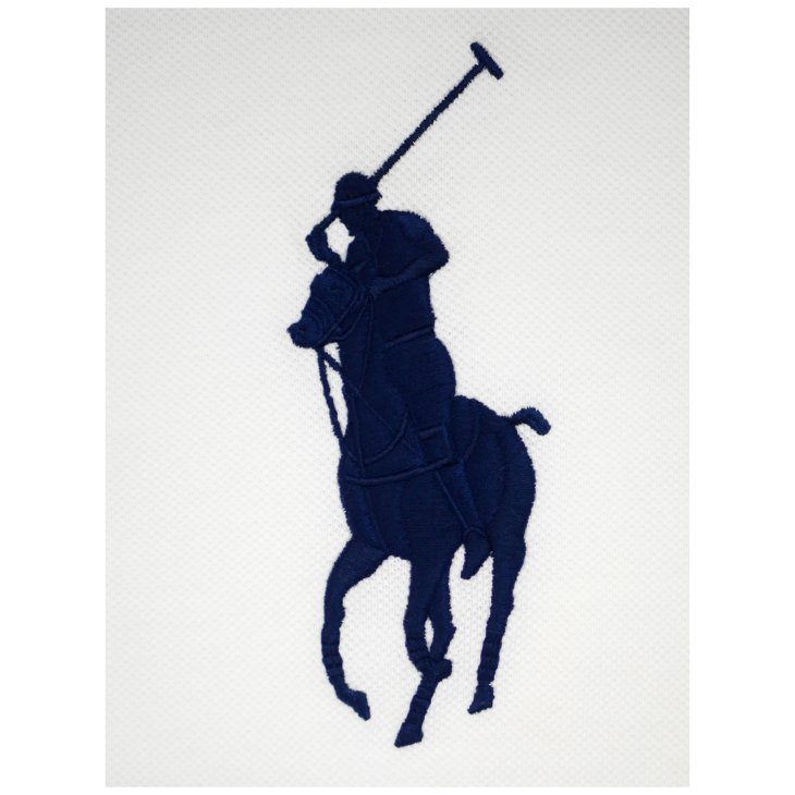 POLO RALPH LAUREN CUSTOM SLIM FIT BIG PONY MESH POLO SHIRT