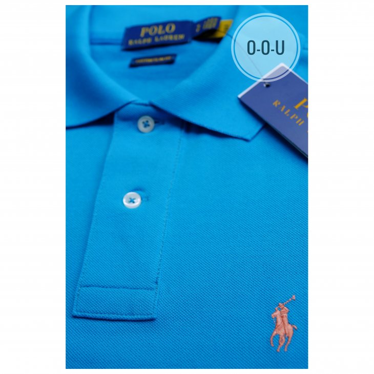 POLO RALPH LAUREN CUSTOM SLIM FIT POLO SHIRT