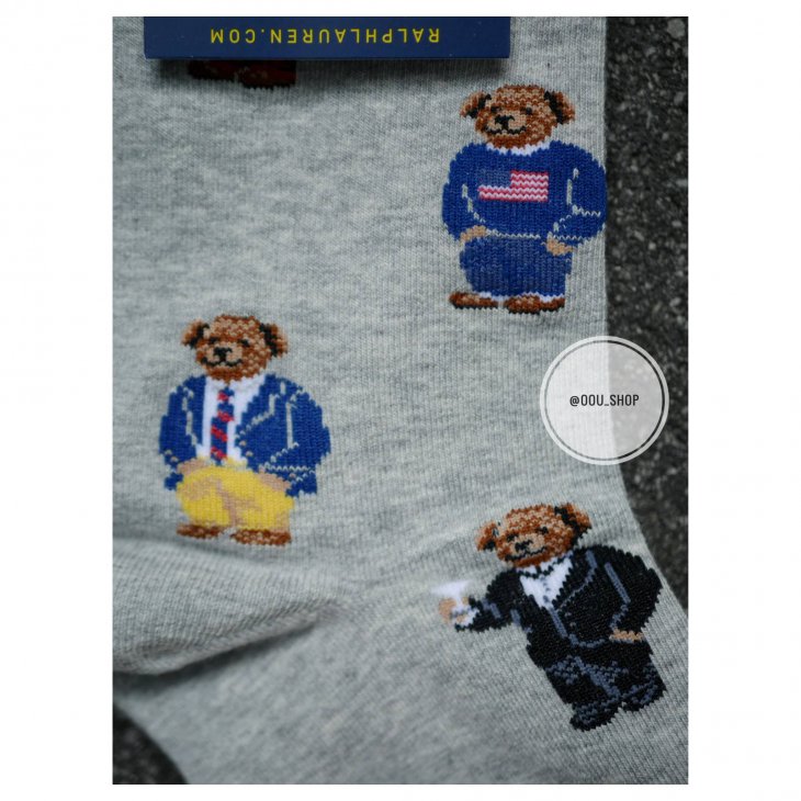 POLO BEAR TROUSER SOCKS