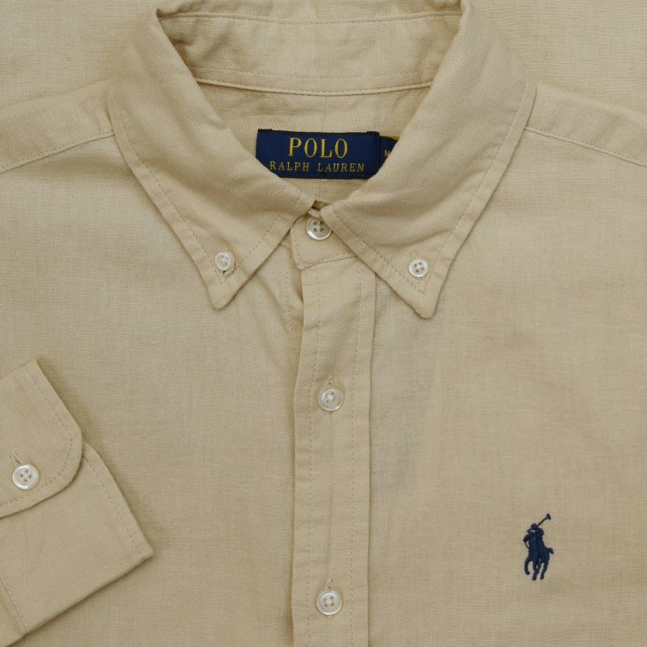 POLO RALPH LAUREN SLIM FIT LINEN SHIRT