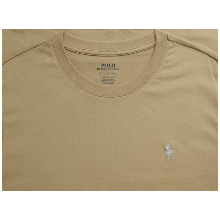 POLO RALPH LAUREN CUSTOM SLIM FIT COTTON T-SHIRT