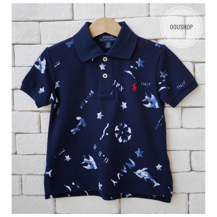 POLO RALPH LAUREN KIDS COTTON MESH POLO SHIRT