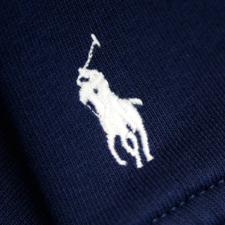 POLO RALPH LAUREN LOGO FLEECE BASEBALL JACKET