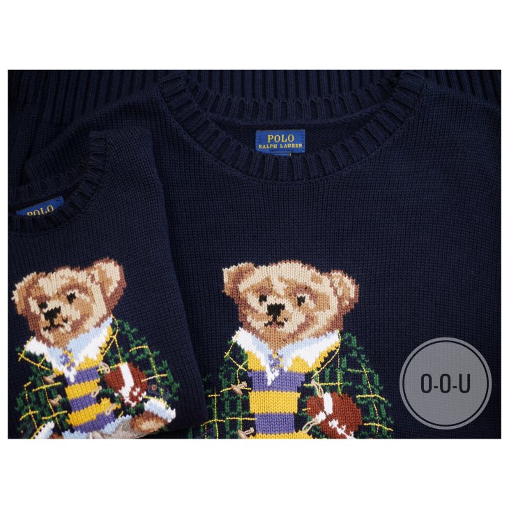 POLO RALPH LAUREN KIDS POLO BEAR SWEATER