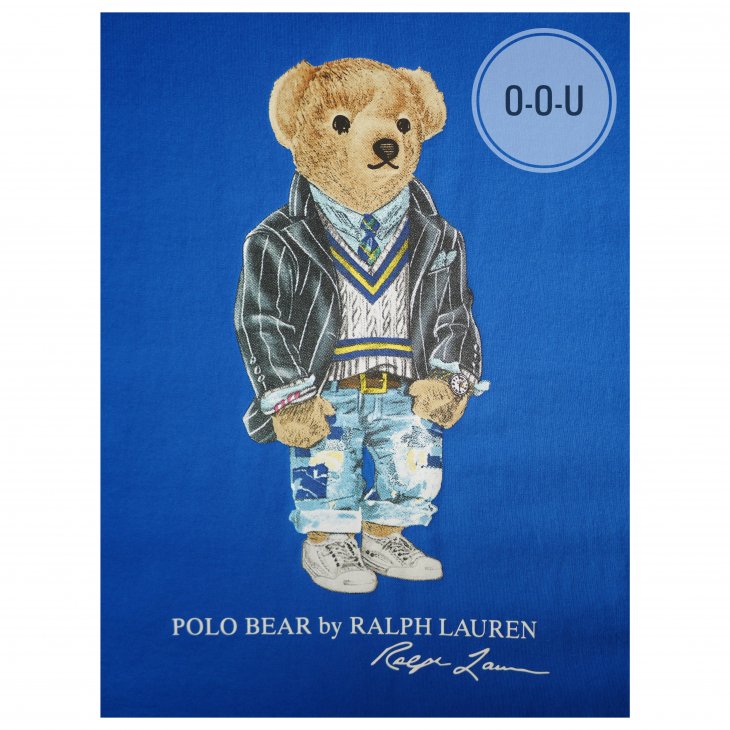 POLO RALPH LAUREN CUSTOM SLIM FIT POLO BEAR T-SHIRT