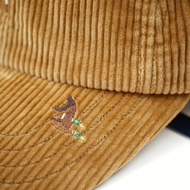 POLO RALPH LAUREN DUCK EMBROIDERED CORDUROY BALL CAP