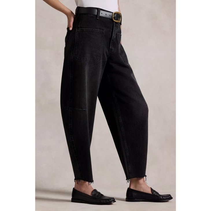 POLO RALPH LAUREN WOMEN CURVED TAPERED JEAN