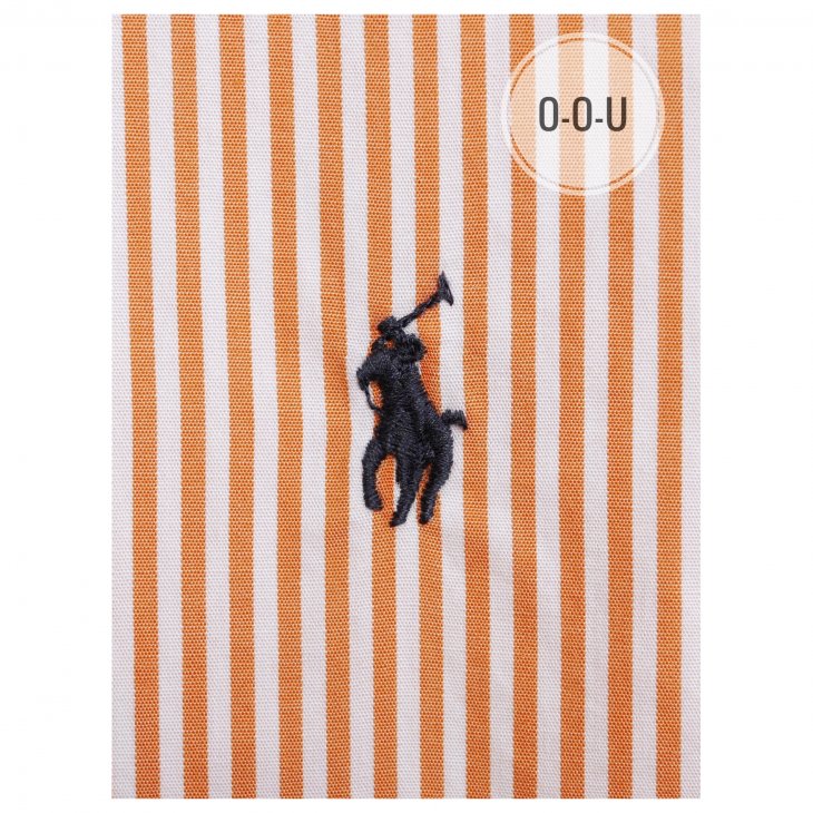 POLO RALPH LAUREN BOYS STRIPED COTTON POPLIN SHIRT