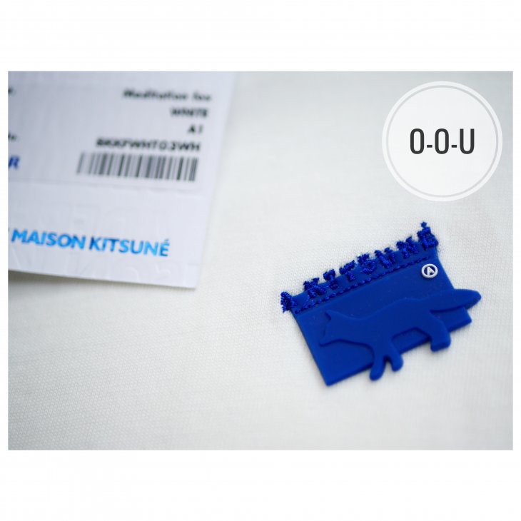 MAISON KITSUNÉ X ADER ERROR YAWN FOX T-SHIRT