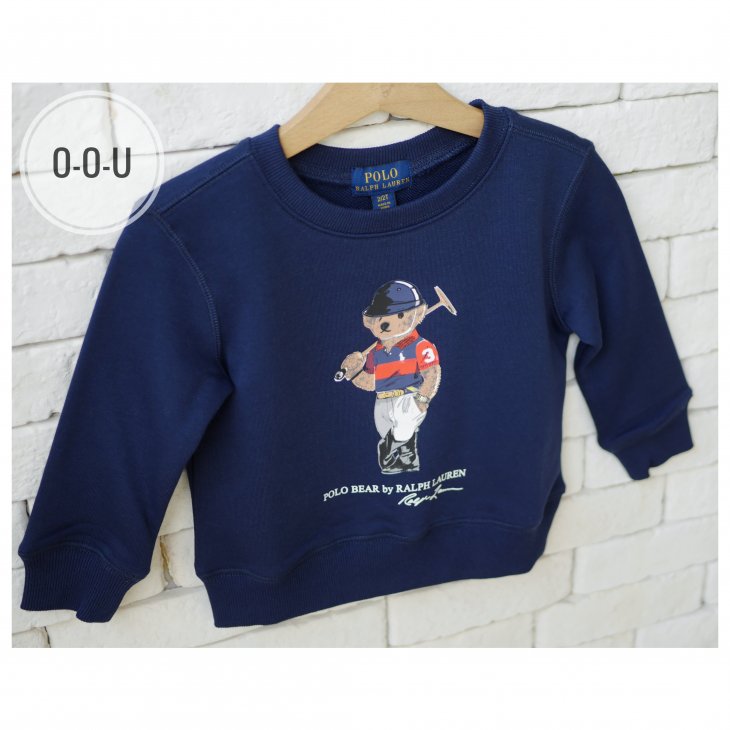 POLO RALPH LAUREN POLO BEAR KIDS SWEATSHIRT