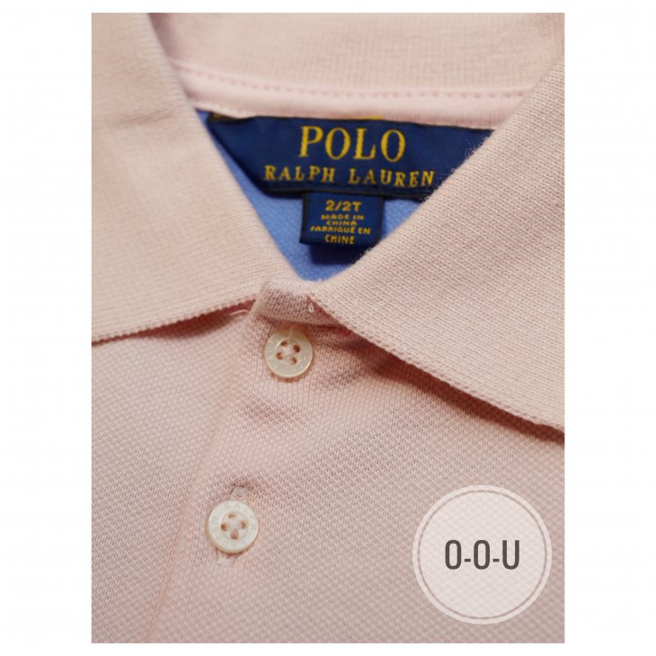 POLO RALPH LAUREN KIDS COLOR-BLOCKED PIQUE POLO DRESS