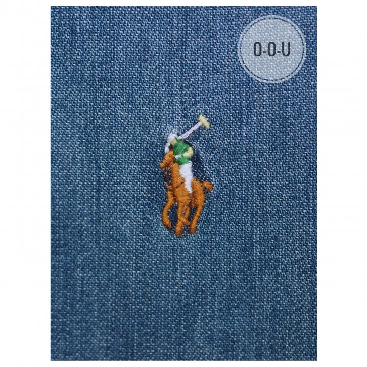 POLO RALPH LAUREN BOYS COTTON DENIM SHIRT