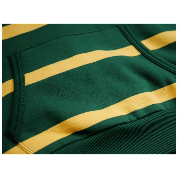 POLO RALPH LAUREN THE RL FLEECE STRIPED RUGBY SWEATSHIRT