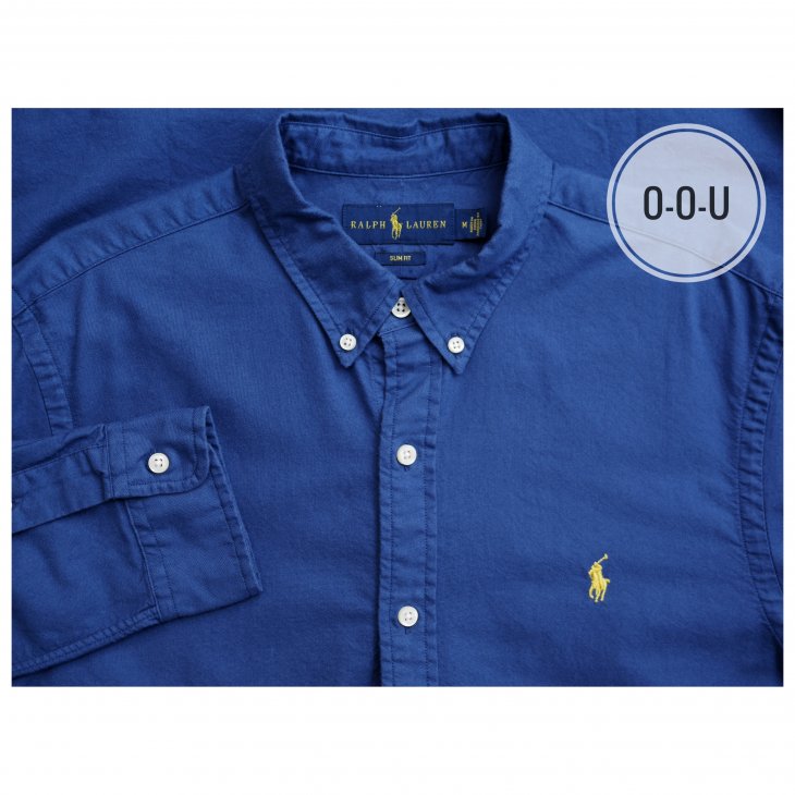 POLO RALPH LAUREN SLIM FIT GARMENT-DYED OXFORD SHIRT