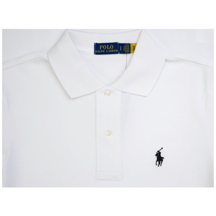 POLO RALPH LAUREN COTTON MESH POLO DRESS