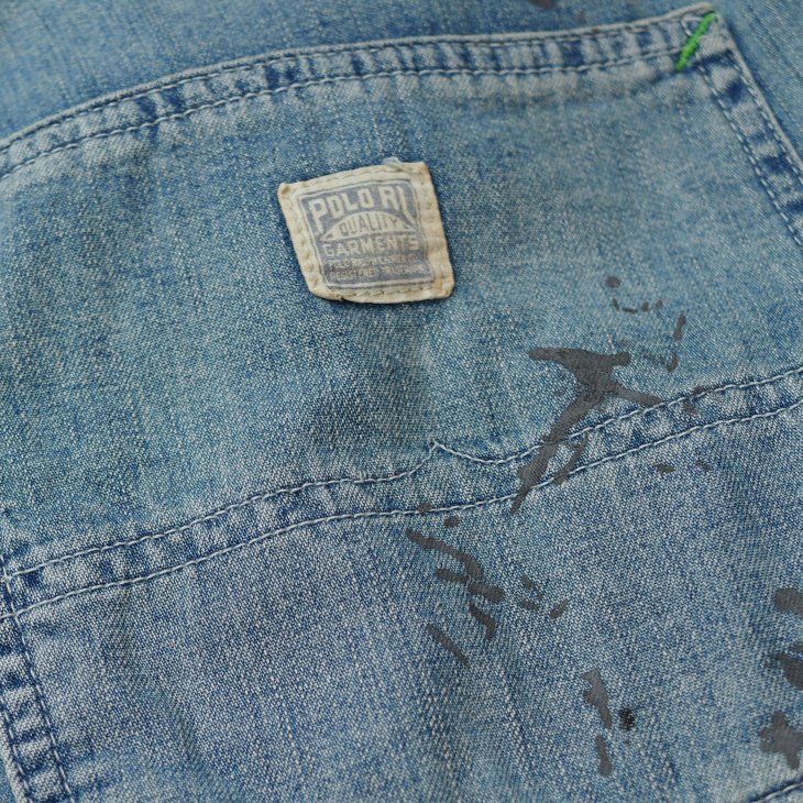 POLO RALPH LAUREN 16.5CM RELAXED FIT CUT-OFF DENIM SHORT