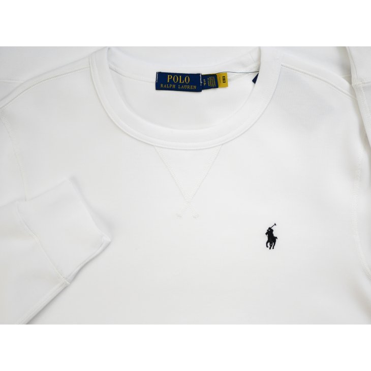 POLO RALPH LAUREN DOUBLE KNIT SWEATSHIRT