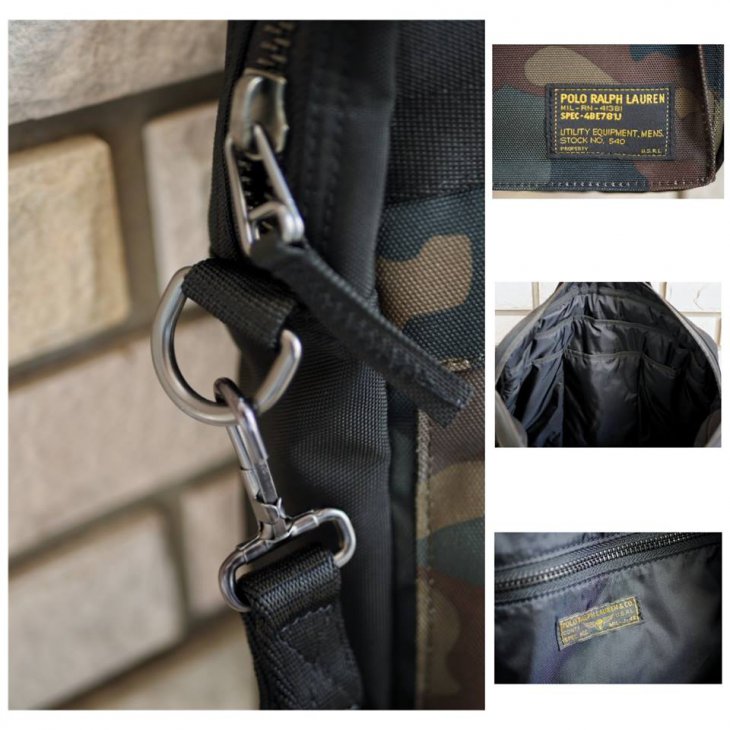 POLO RALPH LAUREN NYLON LAPTOP BAG BRIEFCASE-CB-LP