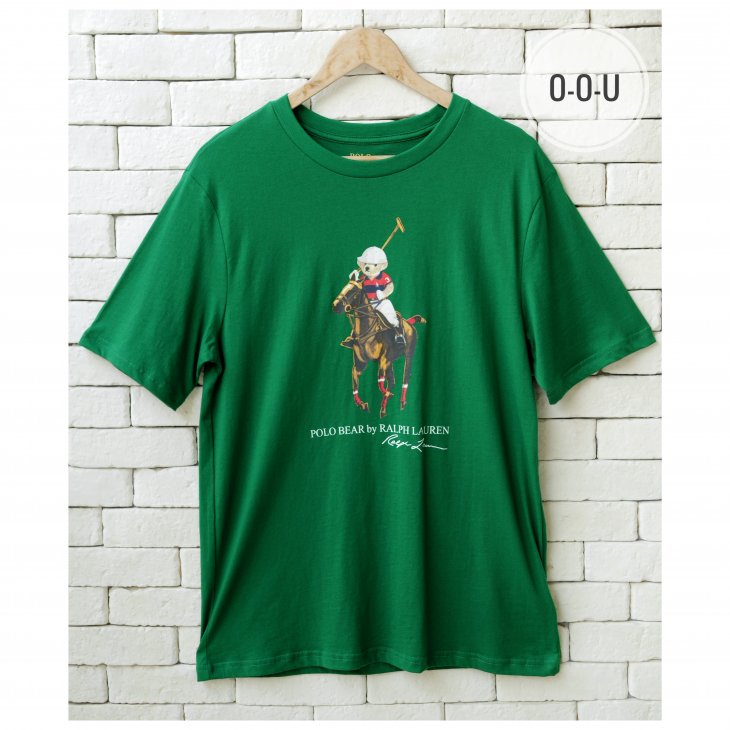 POLO RALPH LAUREN BOYS POLO BEAR & BIG PONY COTTON T-SHIRT