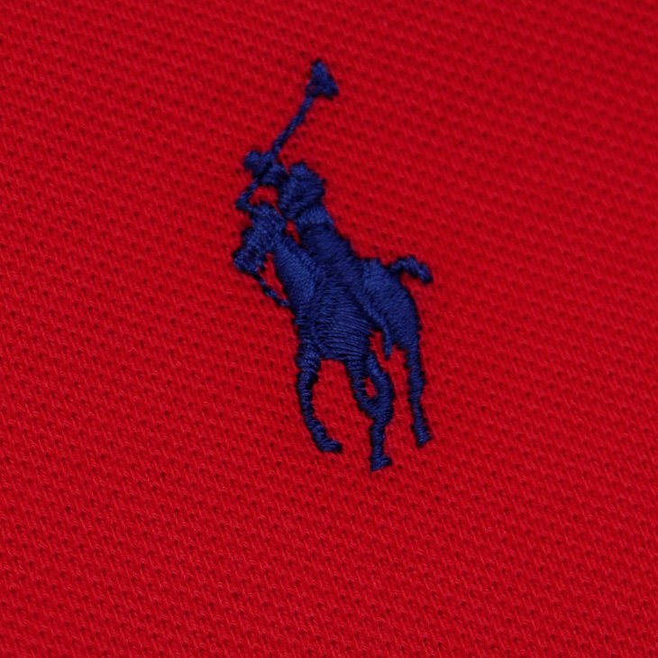 POLO RALPH LAUREN COTTON MESH POLO DRESS