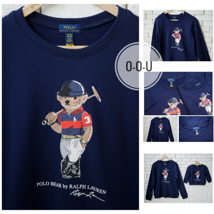POLO RALPH LAUREN POLO BEAR BOYS SWEATSHIRT