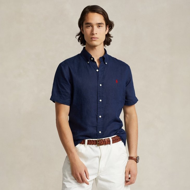 POLO RALPH LAUREN CLASSIC FIT LINEN SHIRT