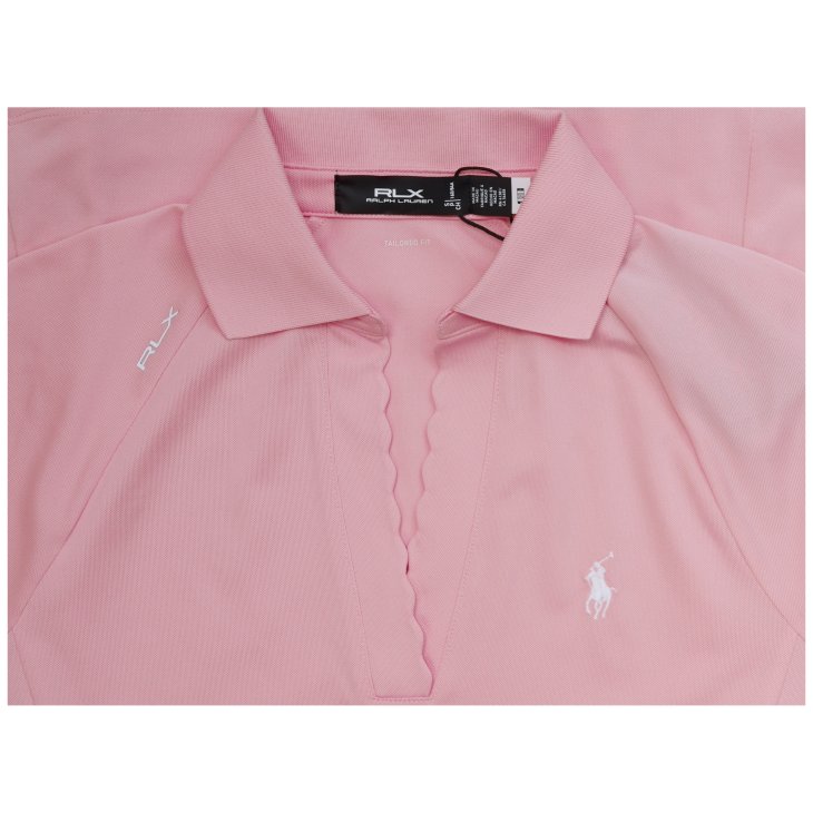 POLO RALPH LAUREN RLX CUSTOM FIT MESH POLO SHIRT