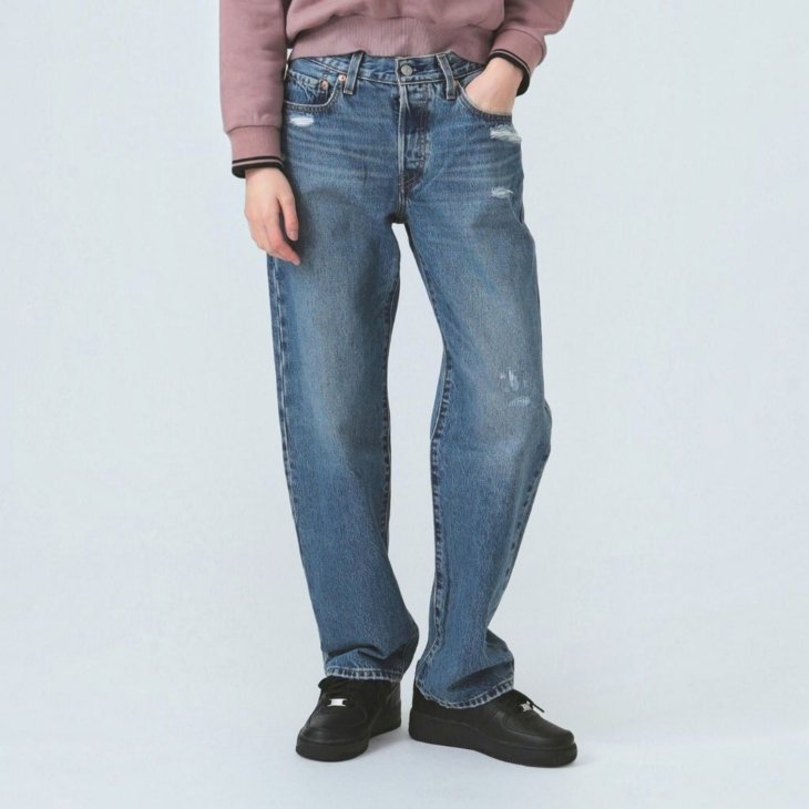 BEAMS LEVIS 501 STRAIGHT LEG JEANS 90S