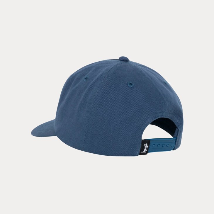 STUSSY MID-DEPTH BIG STOCK SNAPBACK CAP