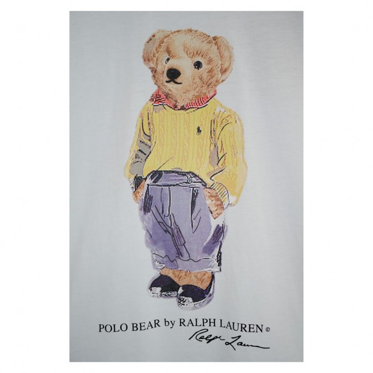 POLO RALPH LAUREN BEAR GIRLS COTTON TEE
